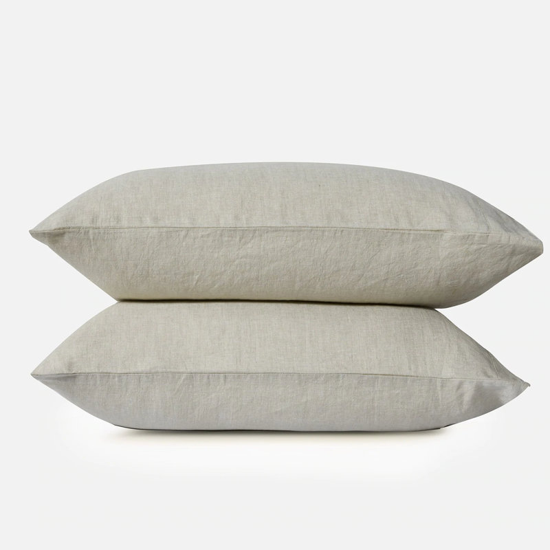 Ensemble de taie d'oreiller French Linen, 20 po x 36 po, Classique