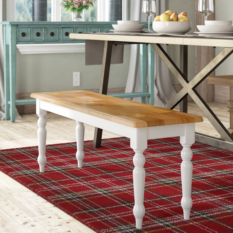 Banc en bois Berene, Green
