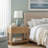 Natural 1-Drawer Nightstand