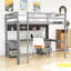 Lit mezzanine 4 tiroirs avec bureau intégré Helbonna-88105414
