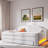 Upholstered Daybed With Led Belt And 3 Drawers-239623799