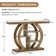 108cm Console Table