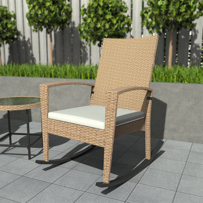 Eddyson Wicker Outdoor Chair