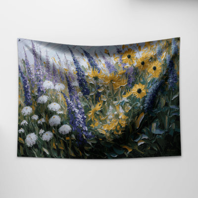 Thanksgiving Seasonal wildflowers Wall Tapestry