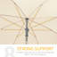 Bronica 202cm Tilt Beach Parasol-1137726019