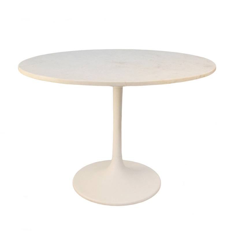  Table de salle à manger 40 po, White, 30" H x 40" W x 40" D