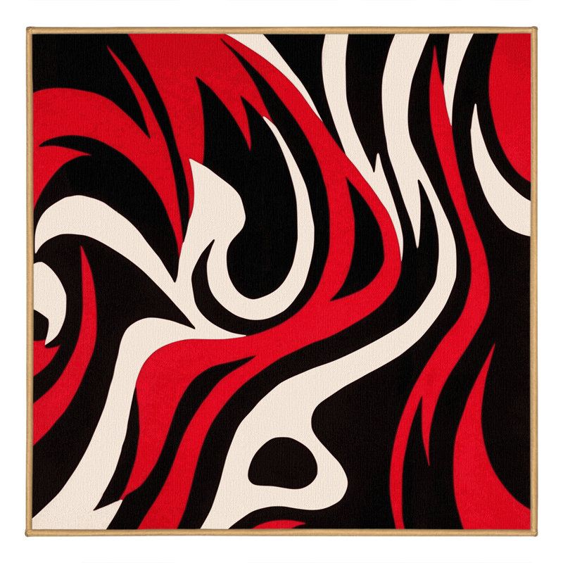 Shadow Blaze Rug, Square 8'