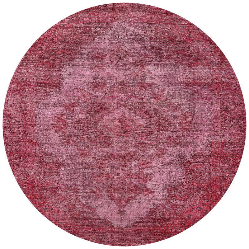 Oriental Indoor Rug, Round 3'