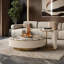 Ensemble de tables basses modernes et simples en marbre-1194165315