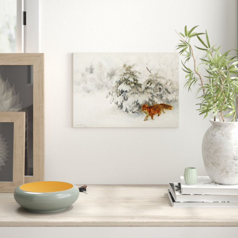 Bruno Liljefors - No Frame Painting, 42cm H x 59.4cm W