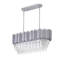 Lustre rectangulaire en cristal 7 lumières Transitional-1658596431