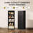 Ojaswi 5-Drawer Vertical Dresser with Wood Top for Bedroom, Chest of Drawers with Strudy Steel Frame for Small Space, Storage Tower for Closet, Hallway-1173385406