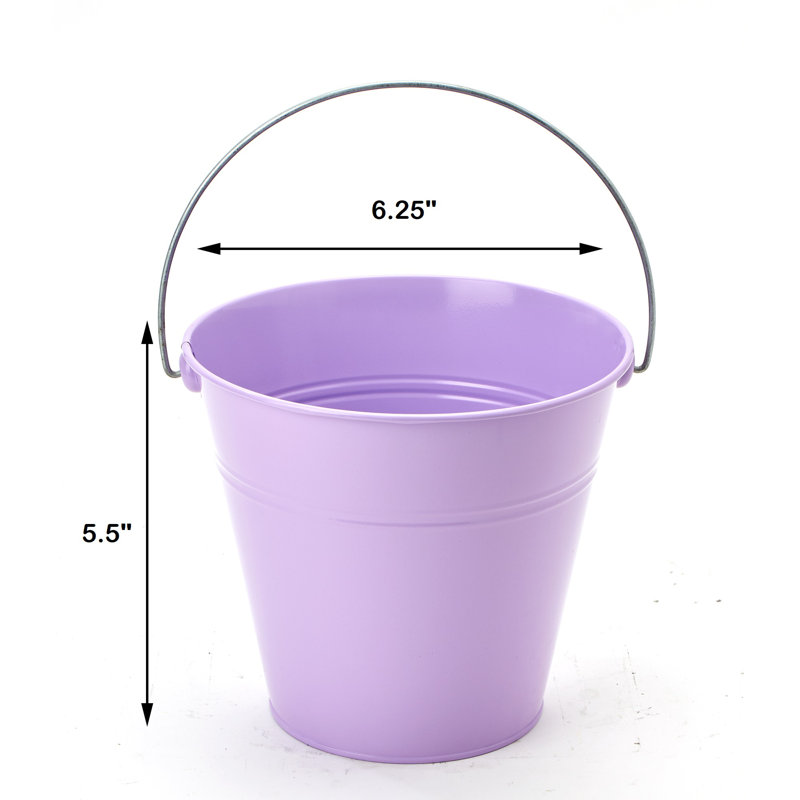 Gracie Oaks Decorative Bin, Lavender