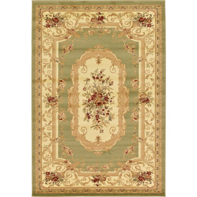 Floral Area Rug