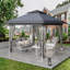 Auvent double à toit double avec moustiquaire, pavillon de jardin pliant pour la cour et le patio, 10 x 10 pi / 12 x 12 pi-112708188-112708191