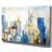 City Blues II - Print on Canvas-22481558