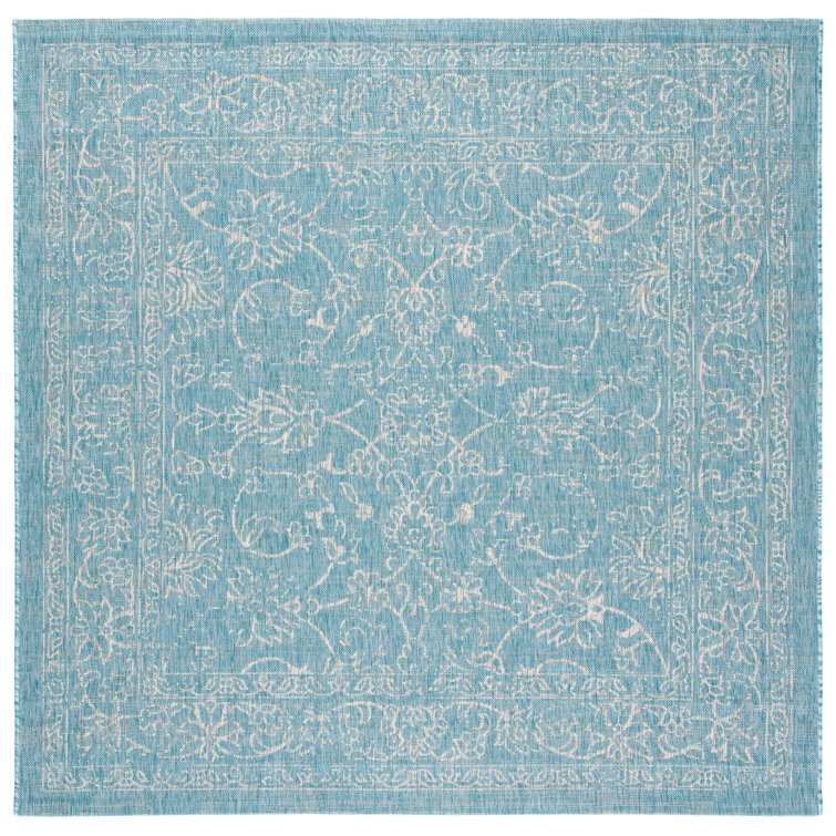 Amedee Performance Solid Color Indoor/Outdoor Area Rug
