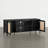  Boho TV Stand with Rattan Doors and Open Storage for TVs up to 70" -117550341
