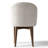 Modern 79" Oval Dining Set With 6 Upholstered Dining Chairs-1224842798-1224842796