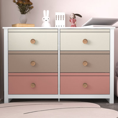 Commode 6 tiroirs Bustillo