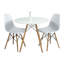 Table Eiffel 32 "et ensemble de 2 chaises en bois Modholic