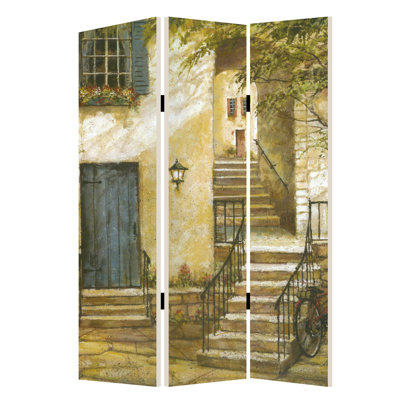 1 X 48 X 72 Multi Color European Promenade Screen 1 X 48 X 72 Multi Color European Promenade Screen