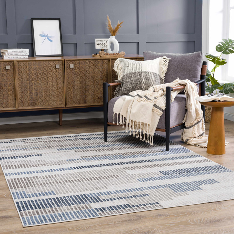 Tapis gris Katriena, Rectangle 4pi x 6 pi