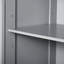 Armoire de salle de bain grise à partir de 2 portes, tiroirs et tablette réglable, rangement autoportant, rangement pour serviettes hygiéniques, hygiéniques et produits de rangement organisés - gris, portes avec pour salle de bain,