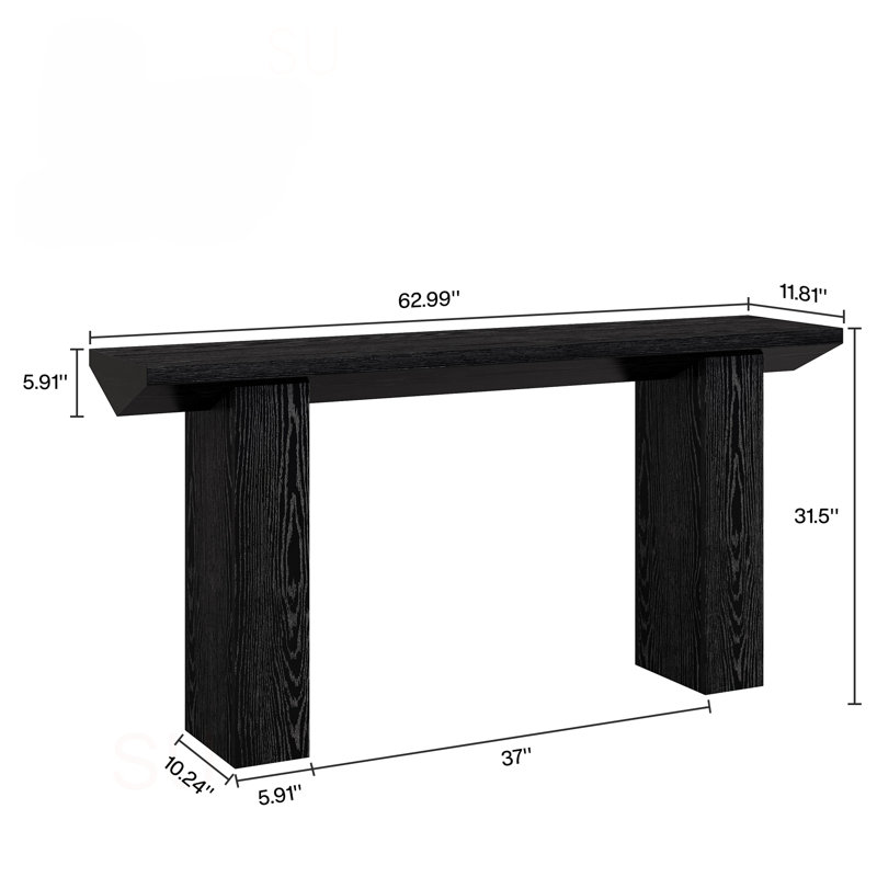 Console 63 po Industrial Farmhouse