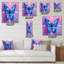 Horloge murale papillon I-1990393112