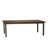 Club Aluminum Rectangular Dining Table - Oak-36211625