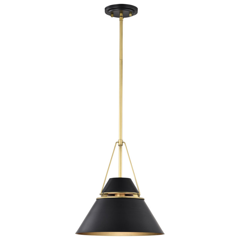 Maricarmen 1 - Light Cone Pendant, Matte Black, 52.75" H x 12.75"W x 12.75" D