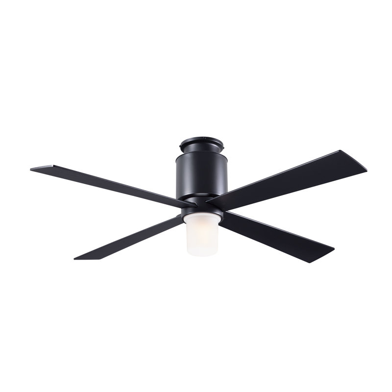 Lapa 50'' Ceiling Fan with Light Kit, Fan Speed and Light Control (3-wire), Black, Dark Bronze