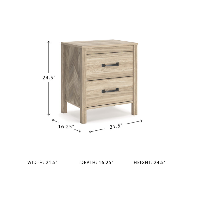 Kennita 21.5'' W Nightstand