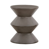 Concrete Top End Table