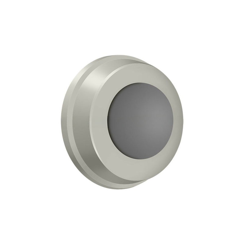 Door Stop, Brushed Nickel