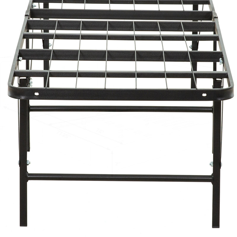 Base de lit plateforme en métal durable pour un sommeil et un rangement confortables