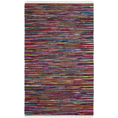 Samaniego Rug Hand Woven Cotton Abstract Rug