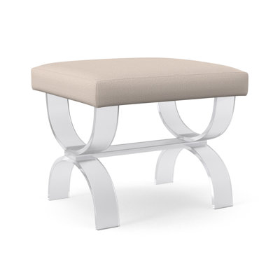 It's Clearly U Upholstered Accent Stool