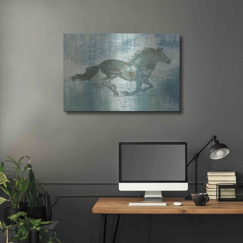 " Mustang Study " by Studio Mousseau, 24" H x 36" W