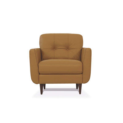 Radwan Camel Leather Chair