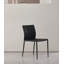 Chaise de salle à manger en cuir italien-112598754