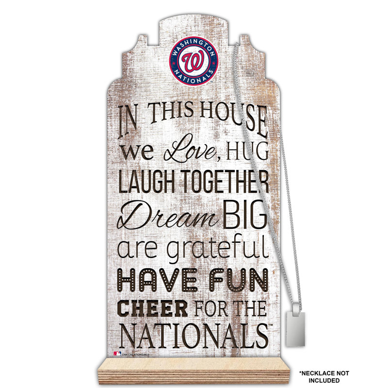 Freestanding 2 - Hook Coat Rack, Washington Nationals