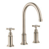 AXOR Montreux Widespread Bathroom Sink Faucet 180 with Cross Handles