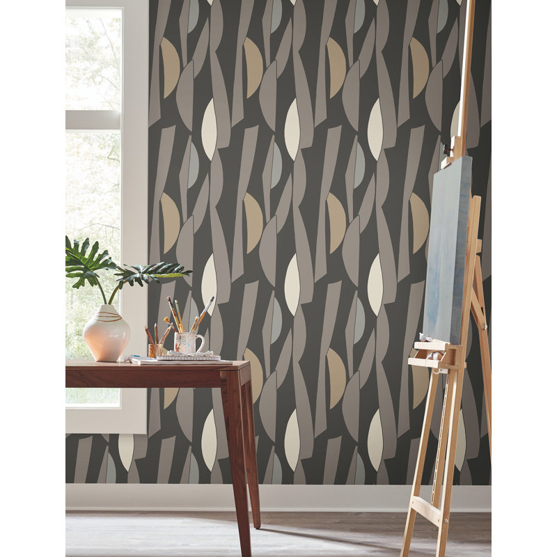 Papier peint Balance Jewel, Noir