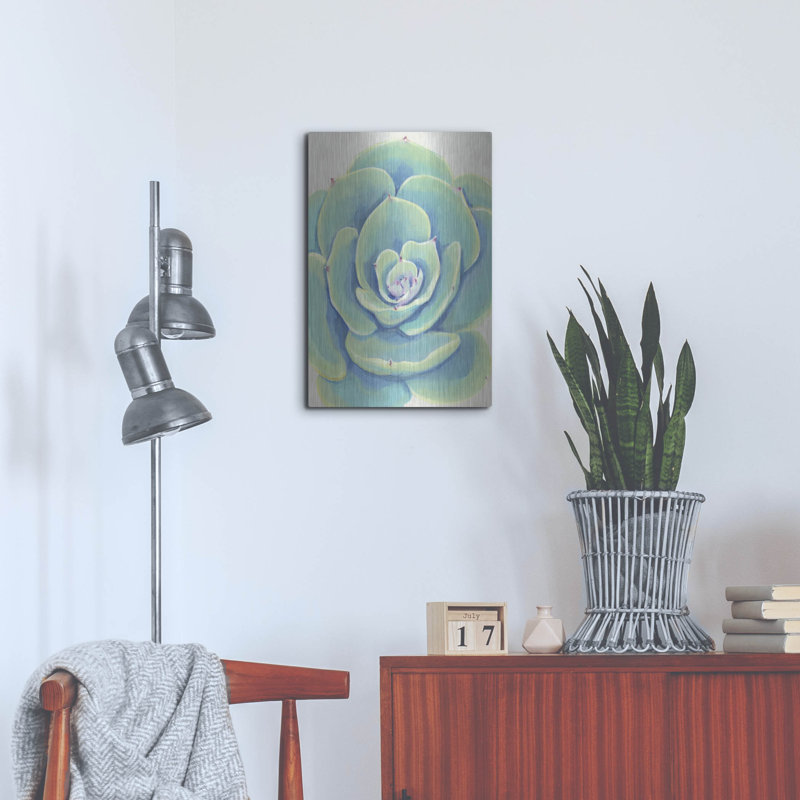 Luxe métal Art «Pastel Succulent IV» par Tim O'Tool «Luxe métal Art Pastel Succulent IV» par Tim O'Toole