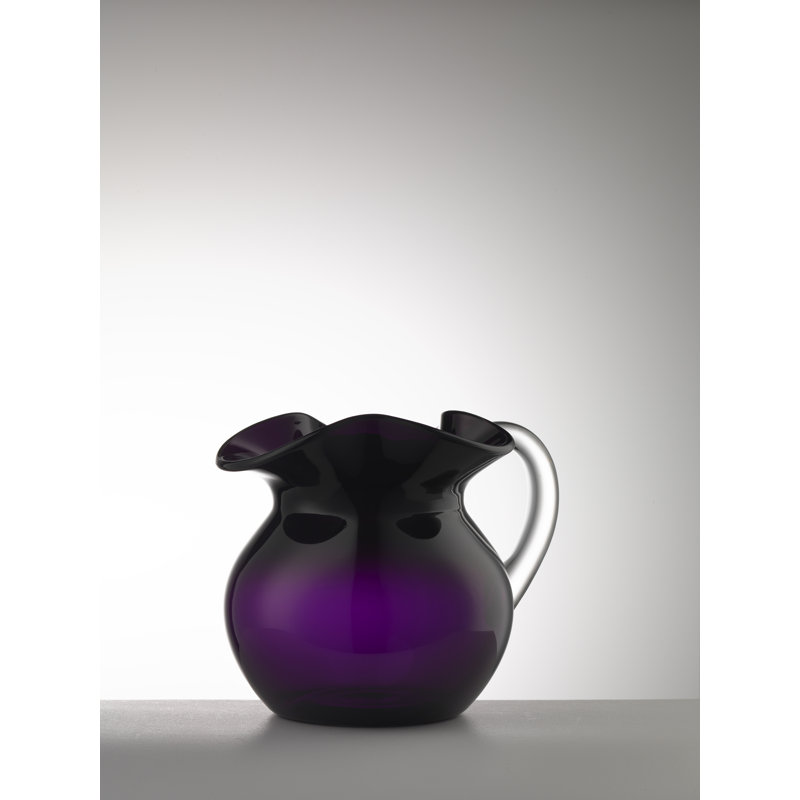 Maria Acrylic Pitcher, Violet