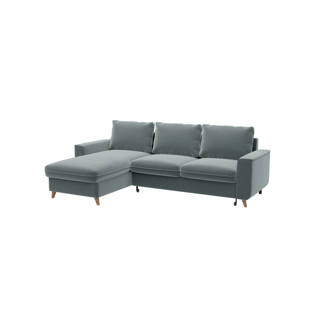 Ecksofa Pugmire mit Bettfunktion