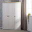 Amaru 3 Door Solid Wood Wardrobe