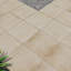 Merden 24 in. x 24 in. x 1.18 in. Matte Porcelain Stone Look Paver (8 sq. ft./unit, 2 Pieces)-1860137946